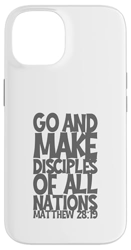 Go And Make Disciples Of All Nation Matthew 28:19 3D�G�t�F�N�g �X�}�z�P�[�X iPhone 14 �p