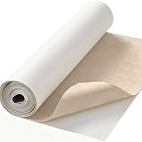 Fieltro autoadhesivo de 1 mm, 40 x 220 cm, tela de fieltro autoadhesiva, alfombra de fieltro para manualidades, revestimientos de cajas, posavasos, coches, marcos de fotos, sillas, muebles, protección del suelo, 1 mm de grosor, beige
