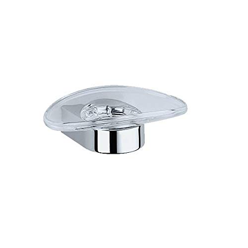 Preisvergleich Produktbild Keuco 01655016000 Elegance Seifenhalter mit Glas, Chrom