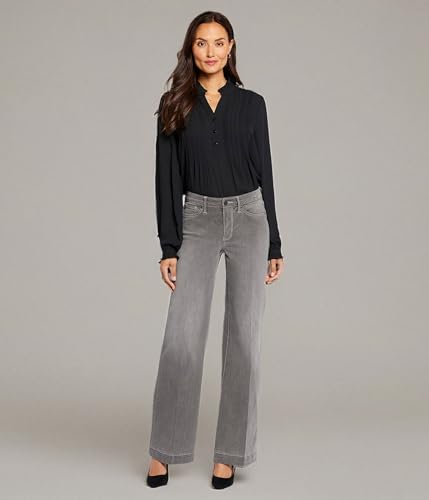 NYDJ Women's Teresa Wide Leg 1 1/2 Hem3