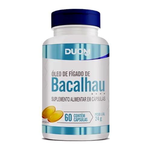 Óleo de Fígado de Bacalhau 60cps 250mg Duom