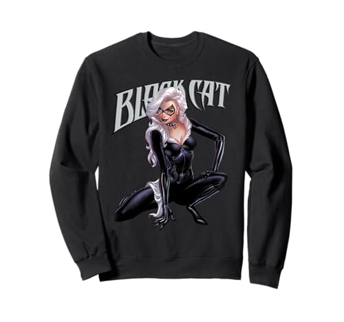 Marvel Spider-Man Black Cat Felicia Hardy Sweatshirt