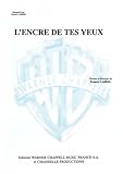 partition piano cabrel la corrida  Cabrel Francis L\'Encre De Tes Yeux Voice & Piano Book
