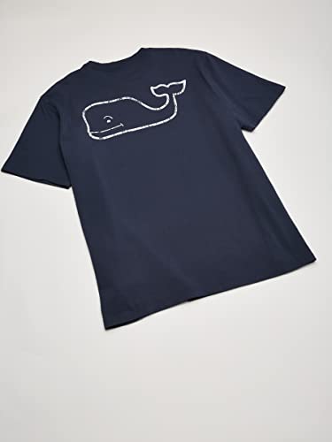 Vineyard Vines Men's Short Sleeve Vintage Whale Pocket T-Shirt, Blue Blazer, X-Large #TOP3