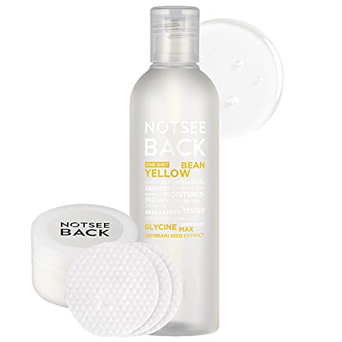 Notseeback One Shot Yellow Bean Facial Toner Astringent For Face Sensitive Skin | Pore Minimizer Hydrating Toner For Dry Skin | Moisturizing Toner Korean Skin Care W/ Saponins (250Ml, 8.45 Fl Oz) #TOP2