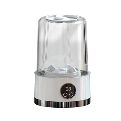 Portable Washing Machine, Mini Rechargeable Washing Machine Underwear Travel Portable Small Socks Dehydratable Laundry Bucket,for Apartments,RV,Camping