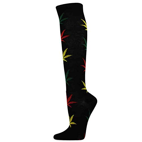 Image of SocksKnee Women Multi-Pack Colorful Variety Design Assorted Activewear Knee-High Stocking Socks, 9-11