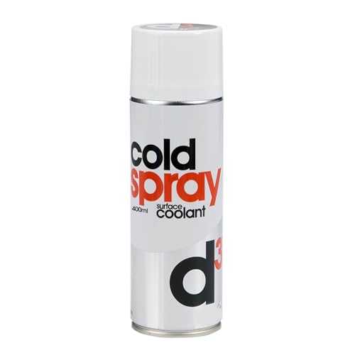 d3 Cold Spray 400ml (1 Can) Instant Freeze First Aid Medical Treatment for Sports Injury Relief, Muscle Pain & Sprains