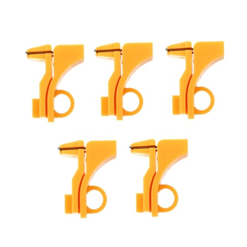 Cabilock 5pcs Call Safety Breakers Replacement Locks Pin Locking Buckle Accessory Lockout Orange