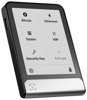 Ledger Flex - Disfruta de una Billetera cripto con Pantalla táctil E Ink Segura (Grafito)