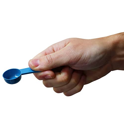 2pc Kit, RE-GEN 2.5ml Reusable Short Handle Plastic Measuring Spoon Scoops Dosing Spoons | Ideal for Liquids, Powders, Granules, Home, Kitchen, Catering, Healthcare, Fitness - Image 3
