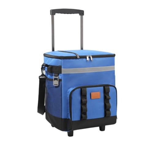 DOUDINGMAO Bolsa térmica de gran capacidad con asa retráctil para pícnics al aire libre, camping, playa
