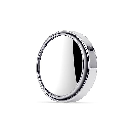 Espejo redondo pequeño de 360 grados ajustable para retrovisor de coche 4