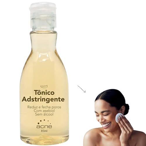 KIT ANTI-ACNE AMOLECEDOR DE CRAVOS TÔNICO ADSTRINGENTE REMOVE CRAVOS DIMINUI A OLEOSIDADE 85ml