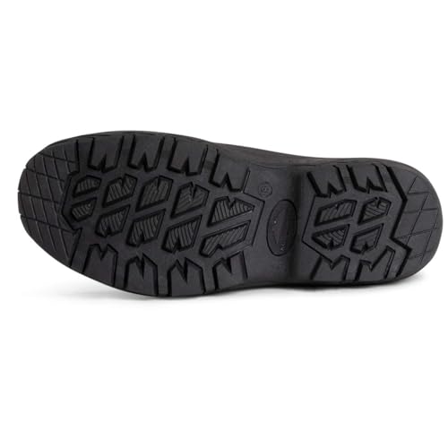 Image of POLAR Mens Waterproof Outsole Deep Tread Fully Faux Fur Lined Winter Durable Snow Boots