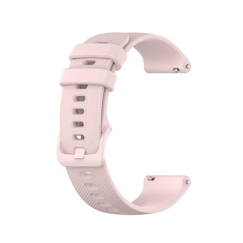 HBGRVCKS Quick Release Silicone Watch Strap 16mm 18mm 20mm 22mm Rubber Watch Strap Unisex Watch Strap Watch Replacement Strap For Traditional Watch Or Smart Watch(Pink,16mm)
