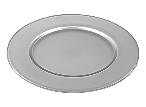 Set de 6 platos Barski de vidrio, 12.5 in diámetro miniatura 2