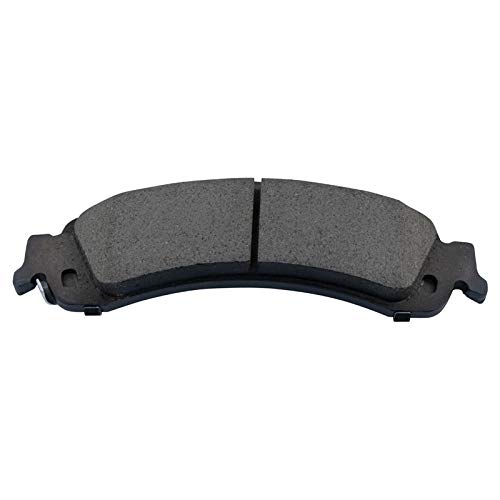 Image of TRQ Rear Brake Pad and Rotor Set Ceramic Coated Rotors Compatible with 2000-2001 Chevrolet Suburban 1500 GMC Yukon XL 1500 2003 Sierra 1500