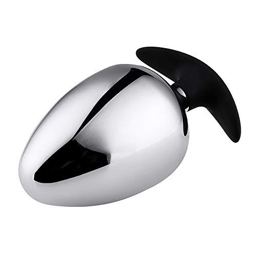 アナルプラグ 常時 Amazon | アナルディルドアナニーアナルプラグ アナル 巨大ディル ステンレス卵形 アンカー形 シリコン製底部 (Sサイズ) | TARATI | エネマグラ