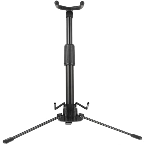 Wakauto Adjustable Metal Digital Wind Music Instrument Holder Wire Music Stand Foldable for Aerophone Reliable Aerophone Rack