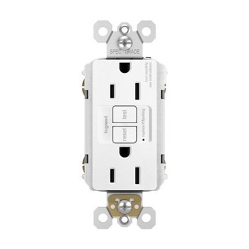 Legrand 1597Trw Tamper Resistant Gfci Wall Outlet, White #TOP13