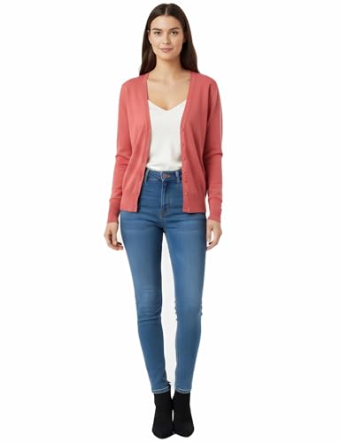 Image of Allsense Women's Long-Sleeve Lightweight V-Neck Cardigan Sweater
