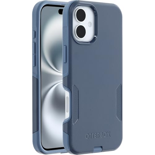 Image of OtterBox iPhone 16 Plus Commuter Series Case - Baby Blue Jeans