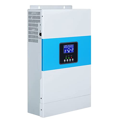 Inversor Solar De 3500w 5500w Inversor Híbrido De Onda Sinusoidal Pura De 24v 48v Con Controlador De Carga Solar De 100a, Para Áreas Aisladas O Remotas Sin Energía O Con Suministro Eléctrico Inestable Inversor Solar De 3500w 5500w Inversor Híbrido De Onda Sinusoidal Pura De 24v 48v Con Controlador De Carga Solar De 100a, Para Áreas Aisladas O Remotas Sin Energía O Con Suministro Eléctrico Inestable