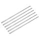 QUARKZMAN 6 Stück Aluminium Flachprofil 8 x 10 mm Aluleisten Flach Länge 305 mm Quadratischer 6061 Aluminium Flachplatte Aluschiene Schweißbar Massiv Neuware für Industriegebäude