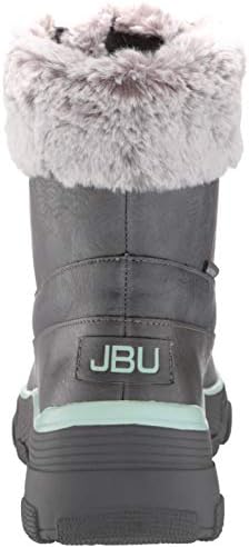 JBU by Jambu Women's Winter Boot Snow, Grey, 10 | Image 2