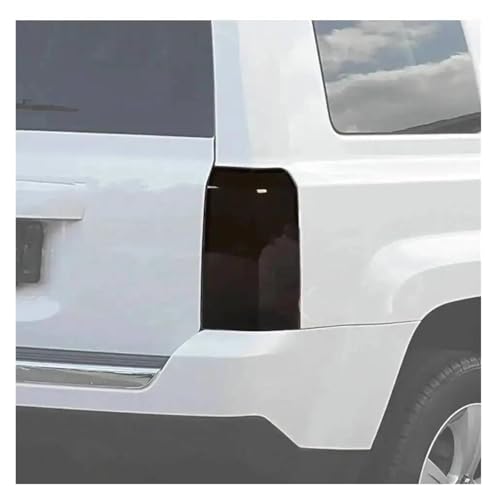 Protector de luces traseras coche para renovar Jeep Patriot negro 2