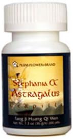 Stephania & Astragalus Teapills (Fang Ji Huang Qi Wan), 200 ct, Plum Flower