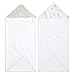 aden + anais™ Essentials Capes de Bain à Capuche en éponge prélavée 100% Coton, Capuche en Mousseline, Pack de 2, Très Pratique, Garçon et Fille, 76cm x 76cm, Imprimé Starry Star