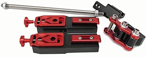 For Grom MSX125 Motorcycle Rear Fork Device CNC Aluminum Increased Control Shifter Modified(Red)