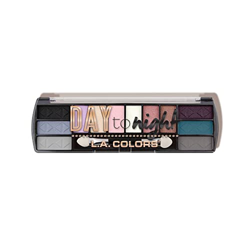 Image of L.A. COLORS Day to Night 12 Color Eyeshadow, Morning Tide CES428