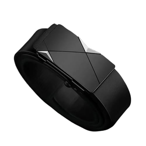 Ceinture en cuir véritable pour hommes grande taille ajustable et idéale sur un jean