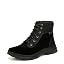 Black Suede Leather