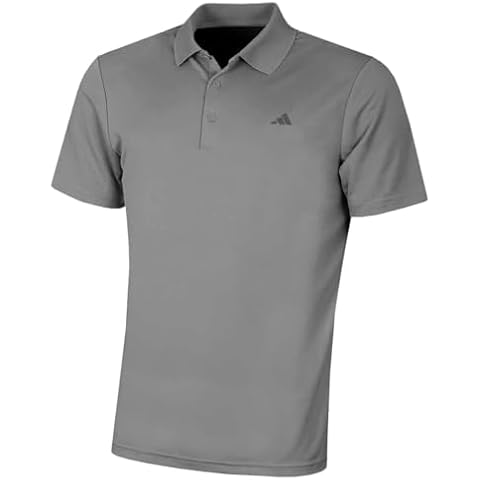 adidas Golf Performance LC Polo Shirt - Grey Cover
