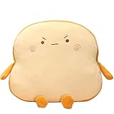Handytoolinc Cute Toast Funny Baguette Plush Pillow 17.7inch Toast Bread Shape Plush Hugging Pillow Soft Toast Stuffed Toy Cushion for Home Decor, Gift for Kids Birthday, Valentine, Christmas…