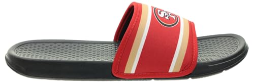 Image of FOCO NFL Team Printed Slide Sandals - Officially Licensed Football Fan Footwear for Comfort & Style