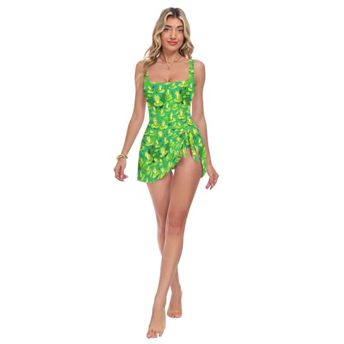 Maillot de bain une pièce amincissant femme à bretelles larges