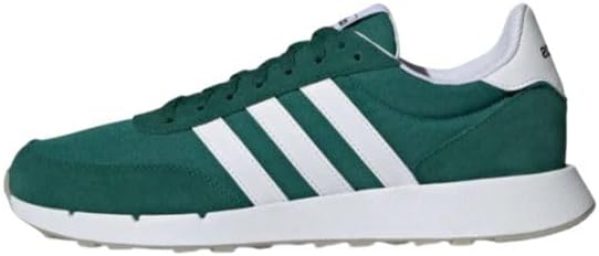 adidas Men's Run 60s 2.0 Collegiate greenFtwr White/Metal Grey 9.5 US - Image 2