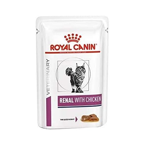 Royal Canin Comida Húmeda para Gatos Renal Pollo 12x85g Cover