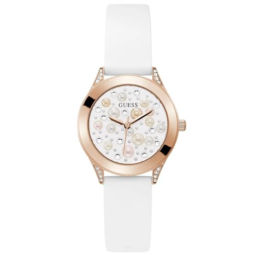 Guess Reloj Analógico Para Mujeres De Cuarzo Con Correa En Silicona Gw0381l3 Guess Reloj Analógico Para Mujeres De Cuarzo Con Correa En Silicona Gw0381l3