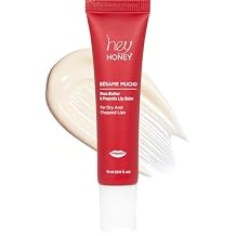 Hey Honey Skincare Besame Mucho Shea Butter & Propolis Lip Balm | Intensive Hydration for Dry, Chapped Lips, Natural Moisturizing Lip Repair Treatment | 0.5 oz