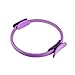 QIAOQIAO Bingesss 38cm Yoga Pilates Ring Fitness Magic Kreis Training Muskulatur Pilatus Runde Ausrüstung Home Gym Workout for Tonende Oberschenkel, ABS, Beine (Color : Purple)