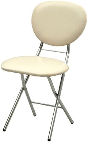 Yamazen YTX-37DX (IV/CH) Folding Chair, Ivory