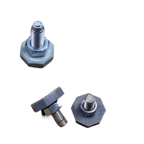 Drum Washing Machine Accessories Bottom Adjustable Screw Fixing Feet Non-Slip Feet ，Compatible for Bosch Siemens (Color : 2Pcs)