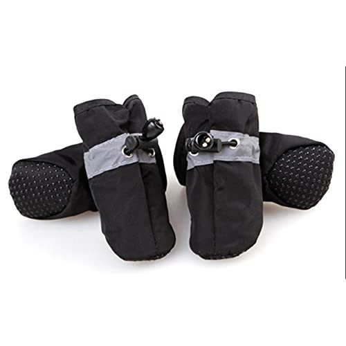 Kleine Katten Honden Puppy Honden Sokken Booties, 4 stuks Winter Waterdichte Hondenschoenen Antislip Regen Warm… - Image 5