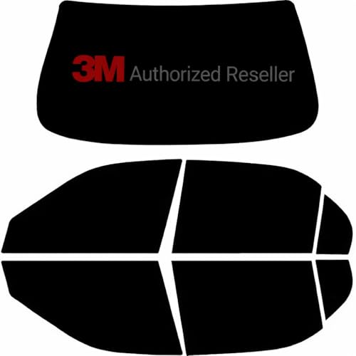 TrueLine Automotive Precut Window Tint Kit with 3M...